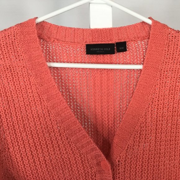 Kenneth Cole Coral Cardigan - Picture 2 of 3